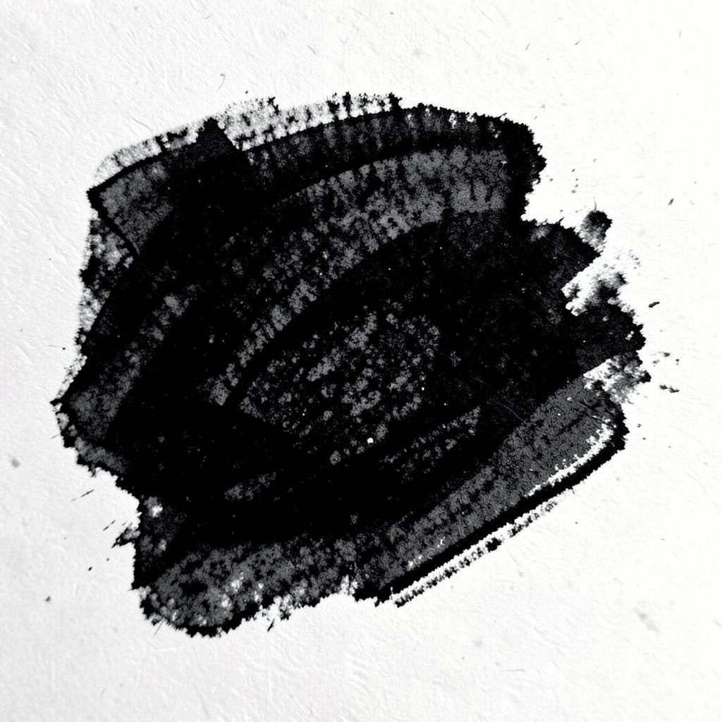 A charcoal sketch of an open laptop on a desk beside a coffee cup, screen glow suggested by erased highlights, rendered in soft grey tones.